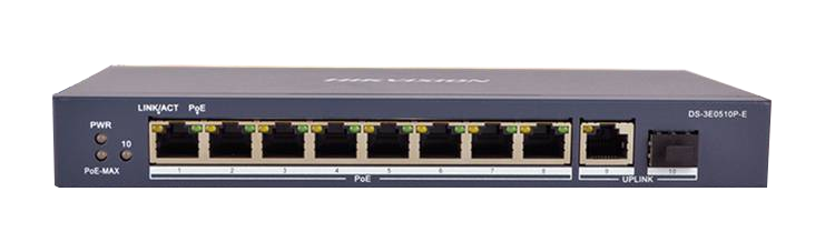 北京監(jiān)控安裝,北京安裝監(jiān)控,海康威視DS-3E0510P-E 標準型千兆PoE交換機8路網(wǎng)絡監(jiān)控交換機